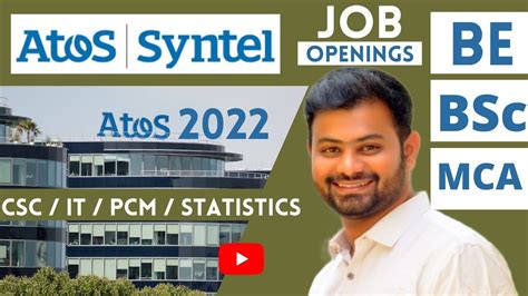 atos syntel job openings for freshers